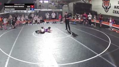 65 lbs Francisco Urrea-munoz, Oregon 2 12U Boys vs Makai Garo, Alaska 12U Boys