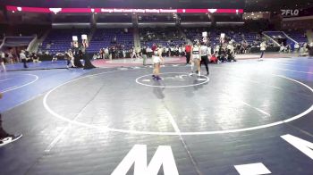 132 lbs Semifinal - Audrey Shaw, Bedford vs Melanie Miles, Putnam