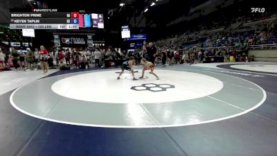 100 lbs Champ. Rd Of 32 - Brighton Prine, GA vs Keyen Taplin, KS