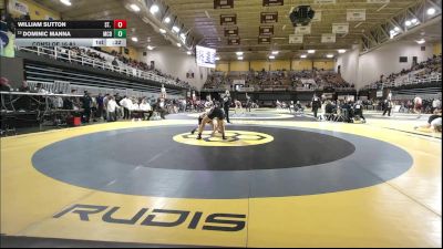 165 lbs Consi Of 16 #1 - William Sutton, St. Christopher's School vs Dominic Manna, McDonogh