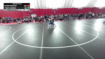 16U Boys - 100 lbs Quarters - Tayden Ringstad, Wisconsin vs Riley Longdin, Askren Wrestling Academy