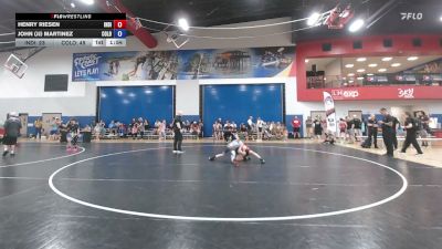 84 lbs Henry Riesen, Indiana vs John (JJ) Martinez, Colorado