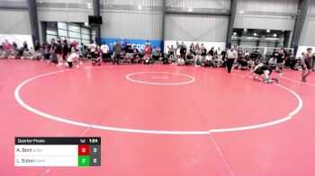 123 lbs Quarterfinal - Antonio Boni, Quest School Of Wrestling vs Landon Sidun, Compound/RPW