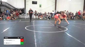 155 lbs Prelims - Emma Thompson, Okwa vs Sage Benca, Nb Elite