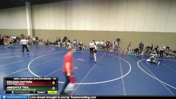 115 lbs Round 5 - Abbigayle Thul, American Falls Wrestling Club vs Kinleigh Mattern, Scrap Yard Garage