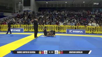Jonathan Carvalho vs Gabriel Santos De Oliveira 2025 Pan IBJJF Jiu-Jitsu No-Gi Championship