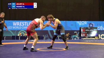 74 kg 1/4 Final - Magomedrasul Asluev, Bahrain vs Magomed Khaniev, Azerbaijan