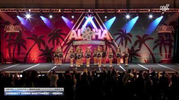 Connect Cheer Northwest - Peach [2026 L1 Youth - Medium Day 1] 2026 Aloha Portland Showdown