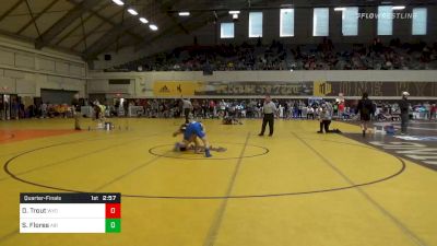 Match - Doyle Trout, Wyoming vs Sidney Flores, Air Force