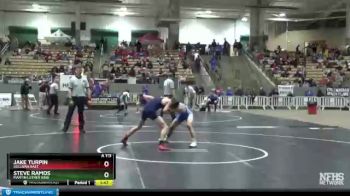 A 113 lbs Quarterfinal - Jake Turpin, Sullivan East vs Steve Ramos, Martin Luther King