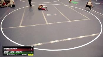 68 lbs Round 2 (4 Team) - Brody Verch-Brown, Farmington vs Myles Erickson, St. Francis