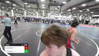 120 lbs Round Of 32 - Christian Bernier, Lions WC vs Christian Worley, Arizona Cross Training WC