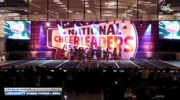 University Cheer Force - Rain [2026 L3 Junior Day 2] 2026 NCA Roseville Showdown