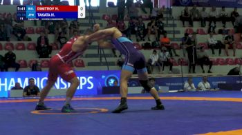 74 kg 1/8 Final - Nikolay Iliev Dimitrov, Bulgaria vs Hikaru Takata, Japan
