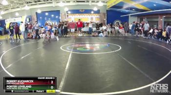190 lbs Champ. Round 2 - Robert Kucharczk, Lake Highland Prep vs Porter Loveland, Middleburg High School