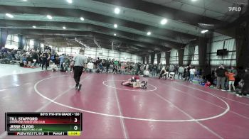130 lbs 5th Place Match - Jesse Clegg, Wasatch Wrestling Club vs Till Stafford, Champions Wrestling Club