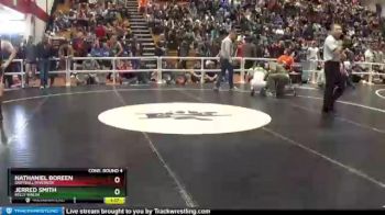 126 lbs Cons. Round 4 - Nathaniel Boreen, Greybull/Riverside vs Jerred Smith, Kelly Walsh