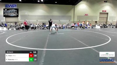 175 lbs Rr Rnd 3 - Gage Vest, Greater Heights Wrestling vs Paris Reeves, Michigan Premier WC - (B)