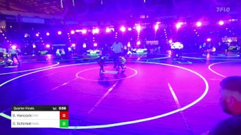 54 lbs Quarterfinal - Gannicus Hancock, Chickens Wrestling Club vs Declan Schinkel, Rawlins WC