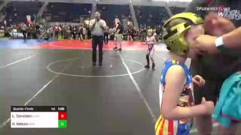 55 lbs Quarterfinal - Lincoln Davidson, Sons Of Atlas vs Rion Nelson, Grind House WC