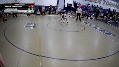 47-49 lbs Round 3 - Weston Funkhouser, D1 vs Logan Howard, Butler