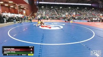 2A-120 lbs Quarterfinal - Zayden Stahl, Lovell vs Nathan Fish, Lingle-Ft. Laramie/Southeast