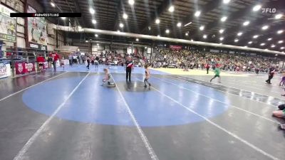 55 lbs 5th Place Match - Lakelyn Caven, Governor Wrestling vs Kinsley Ballert, Lead-Deadwood