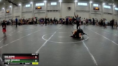 80 lbs Round 7 (10 Team) - Mario Demarco, Lake WC vs Dax Quinn, Rambler WC