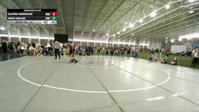 64 lbs Cons. Semi - Alayna Gonzales, Champions Wrestling Club vs Knox Miller, Bear Lake Wrestling Club