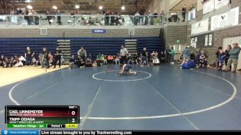 54/58 Cons. Round 1 - Cael Linnemeyer, Middleton Wrestling Club vs Tripp Odiaga, Legacy Wrestling Academy