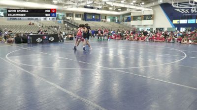 106 lbs Quinn Bagnell, Pennsylvania vs Colin Weber, Wisconsin