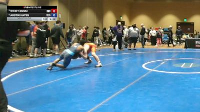 120 lbs Quarters - Wyatt Rossi, Headhunters Wrestling Club vs Austin Hayes, Team Takedown