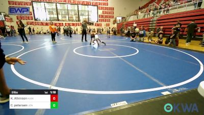 61 lbs Rr Rnd 3 - Kolt Atkinson, Husky WC vs Cayden Petersen, Lions Wrestling Academy