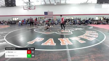 85 lbs Quarterfinal - Joseph Warner, Fort Hammers vs James Hemmila, Team Gotcha