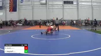 126 lbs Round Of 64 - Dylan Smith, Metro Mat Club vs Trevor Wagstaff, Silverback WC