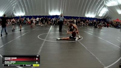 84 lbs Round 5 (8 Team) - Evan Heinz, Westshore vs Stone Ware, Noke RTC