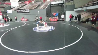 140 lbs Champ. Rd Of 16 - Layla Giuntoli, Beyer High School Wrestling vs Annyssa Lopez, Legacy Wrestling Center