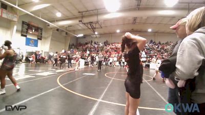 138 lbs Rr Rnd 4 - Ki`Morah Cathey, HURRICANE WRESTLING ACADEMY vs Libberty Drake, Lady Outlaw Wrestling Academy