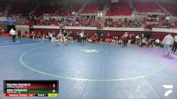 120 lbs 5th And 7th - Miliyah Pacheco, Amarillo Tascosa vs Erin Marquez, Princeton