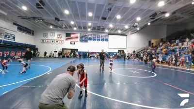 49 lbs Quarterfinal - Lincoln Vance, Douglas WC vs Jake Urban, Camel Kids Wrestling