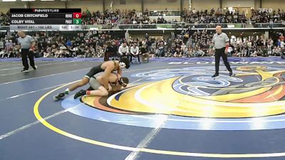 165 lbs Semifinal - Jacob Critchfield, Hollis Brookline vs Colby Vital, Ponaganset