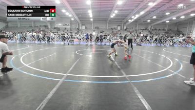 70 lbs Rr Rnd 3 - Beckham Borchin, All-American Wrestling Club Blue vs Kade Mcglothlin, Terps Xtreme ES