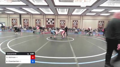 175 lbs Consi Of 8 #2 - Hunter Hohman, Pa vs Brian Chamberlain, Pa