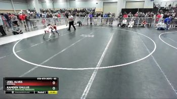 63 lbs Cons. Round 5 - Kamden Gallus, Pursuit Wrestling Minnesota vs Joel Alves, Montana