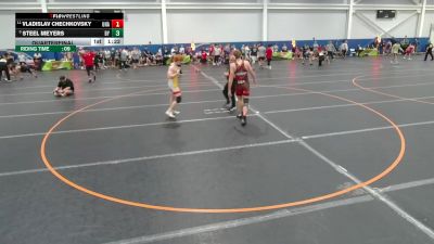 165 lbs Quarterfinal - Steel Meyers, Unattached vs Vladislav Chechkovsky, Unattached