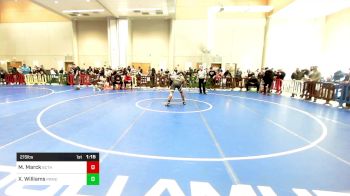 215 lbs Round Of 16 - Mason Marck, Bergen Catholic vs Xavier Williams, Paramus Catholic