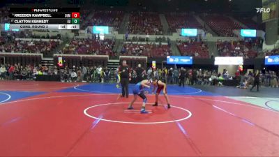 85 lbs Cons. Round 3 - Clayton Kennedy, Eastside United vs Kreeden Kampbell, Berserker Wrestling Club