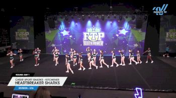 Cheer Sport Sharks - Kitchener - Heartbreaker Sharks [2025 L1 - U16 Day 1] 2025 Feel The Power