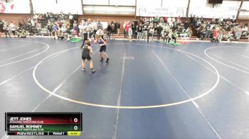 81 lbs 3rd Place Match - Jett Jones, Stallions Wrestling Club vs Samuel Romney, Shootbox Wrestling Club