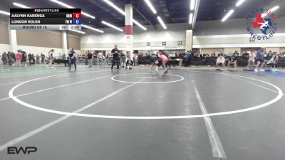 155 lbs Round Of 16 - Aalynn Kabenga, Grind House Wrestling Academy vs London Rolen, FM Wrestling Club